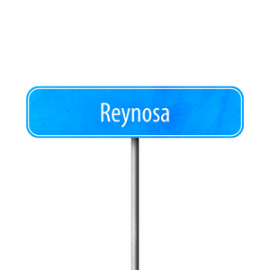 雷诺萨镇标志, 地方名字标志