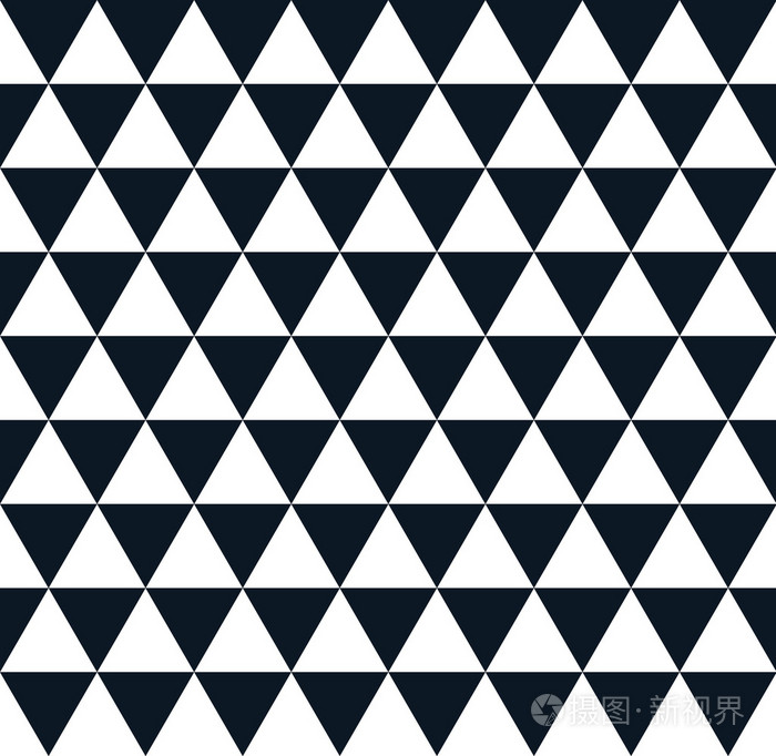 三角形图案背景彩色矢量无缝