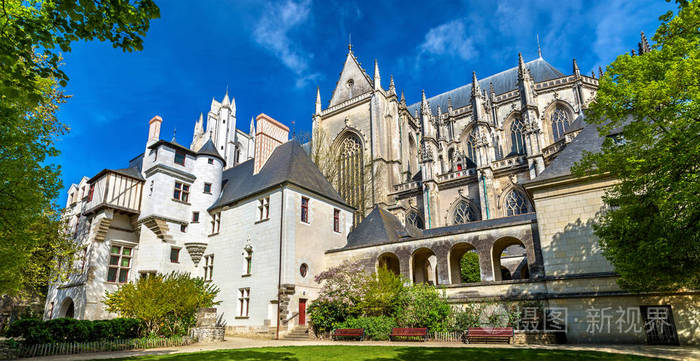 法国南特的圣彼得和圣保罗大教堂