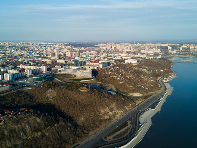 乌发文化中心城市。鸟瞰图