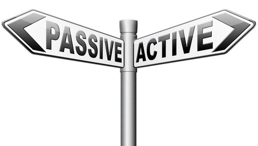 主动与被动主动或被动照片