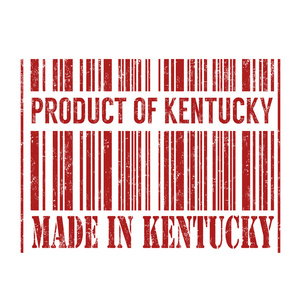 产品的肯塔基州，在肯塔基州邮票