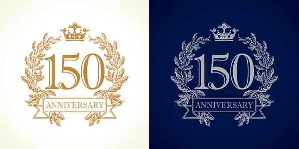 150 周年纪念豪华标志