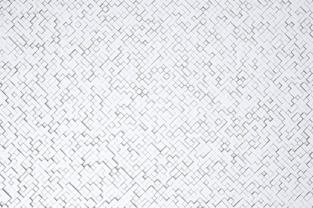 抽象对角线白色或灰色3d 几何小立方体瓷砖背景设计模式