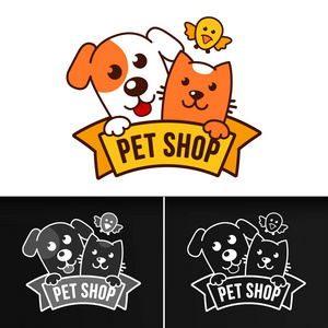 猫狗结合logo图片