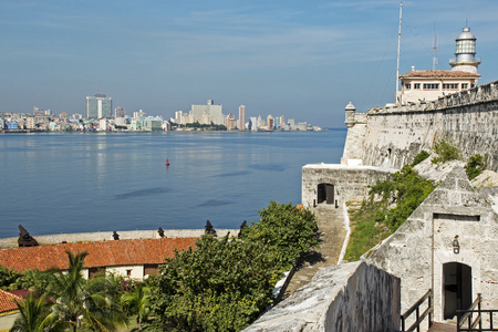 哈瓦那的莫罗城堡