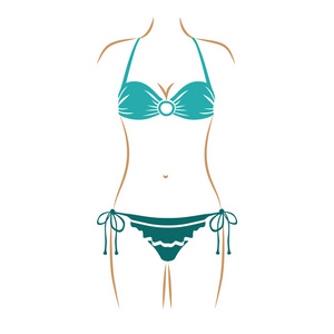 比基尼丁字裤图片