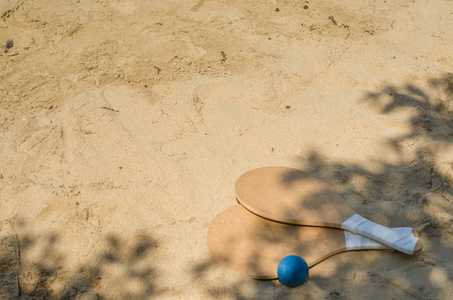 沙滩网球拍, 夏季运动概念
