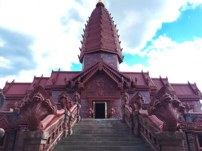 在泰国寺高棉城堡图片