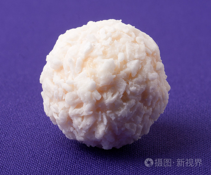 白色的椰子糖