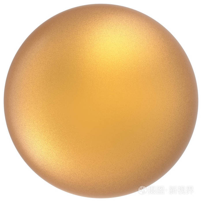 黄色球圆按钮球基本乱蓬蓬的黄金圆环图