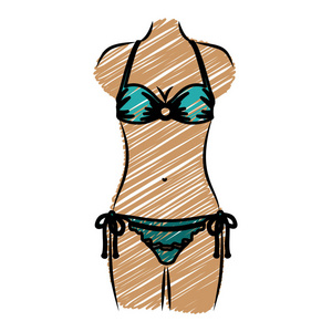 比基尼丁字裤图片