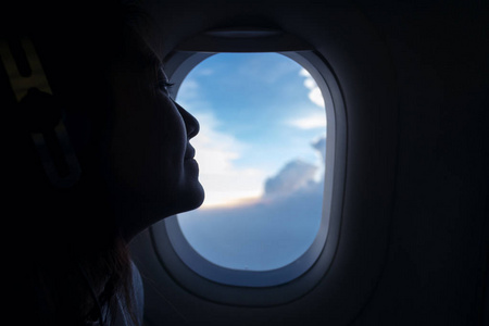 坐飞机顺风图片