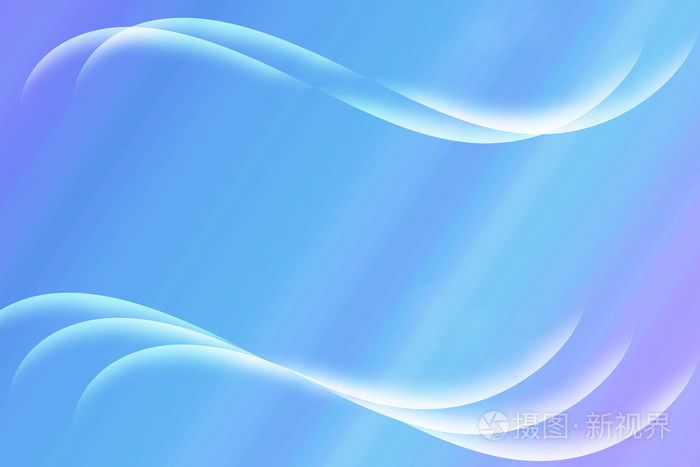 蓝色的概念色彩光背景