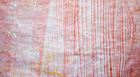 ebru 纸红从天然涂料