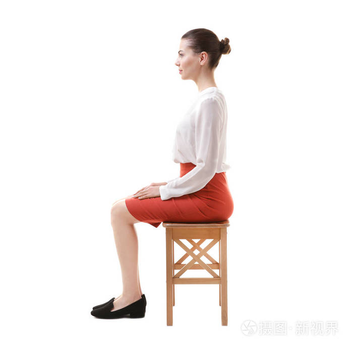 坐姿不正确概念