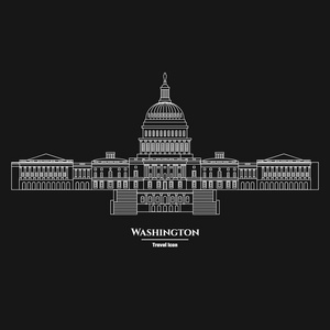 华盛顿美国国会大厦图标 1