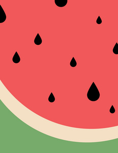 西瓜保健食品维生素明亮的插图