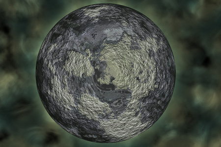 Illusttration 的行星冥王星