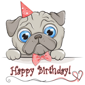 可爱卡通小狗图片