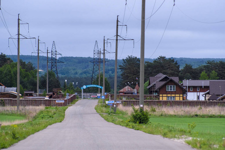 乡村路到村庄