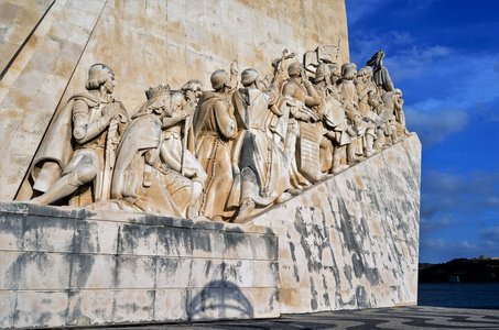 葡萄牙发现纪念碑，里斯本葡萄牙