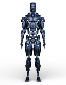 机器人 Robot3d Cg 渲染