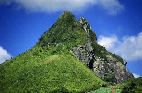 在毛里求斯岛上风景