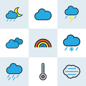 此外包括天气 阴 规模等符号照片