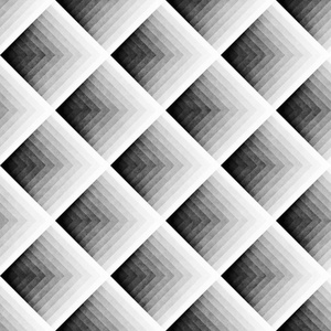 无缝钢管渐变菱形网格模式。抽象的几何背景设计