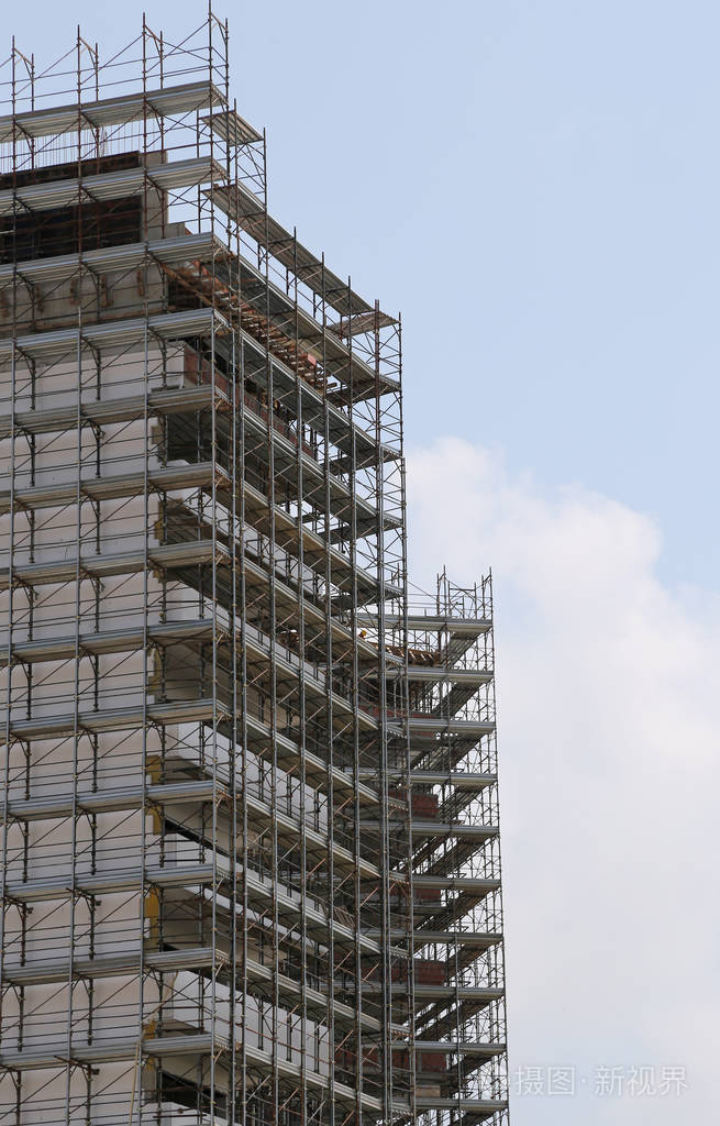 在建的摩天大楼