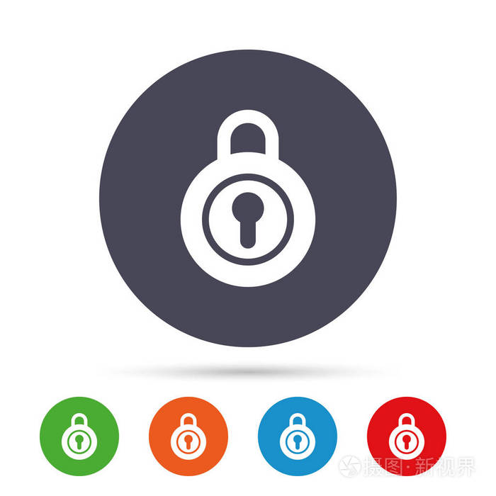 锁标志图标