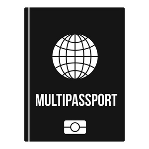 Multipassport 图标, 简单样式