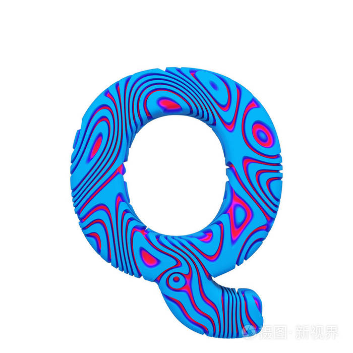 q字母艺术字体图片