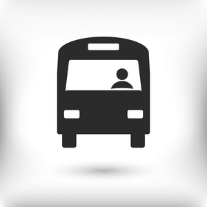 公共汽车图标设计图片