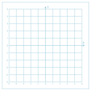 带坐标轴的矢量蓝色公制图纸图片