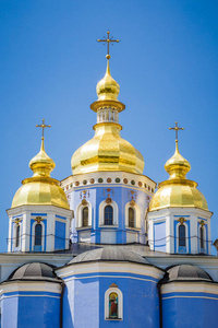 圆顶的哈伊大教堂，基辅，乌克兰