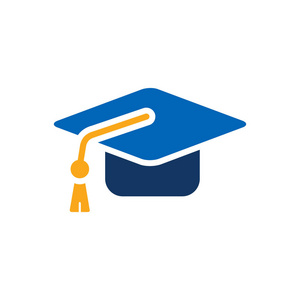 16 学校图标集.包括学历, 毕业, 教育中心和其他符号.