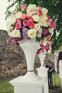 婚礼装饰花仪式图片