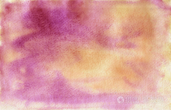 紫色和黄色水彩底色照片 正版商用图片0oml7j 摄图新视界