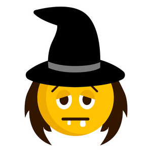 悲伤女巫 emoji 表情图标