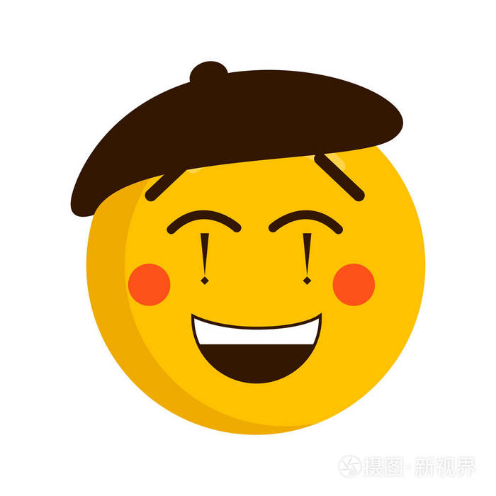 快乐的 mime emoji 表情图标