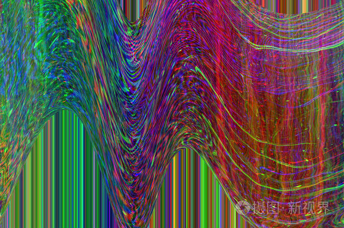 故障空间背景.旧电视屏幕错误.数字像素噪声的抽象设计.照片故障.