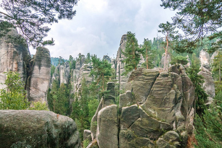 Adrspach 岩石镇国家级自然保护区