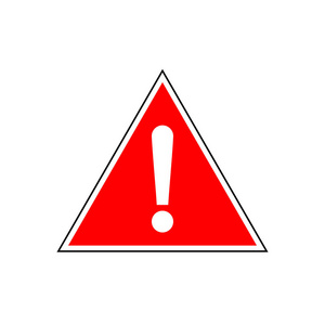 警告, 注意, 警报, 谨慎, 危害和红色三角形标志图标照片