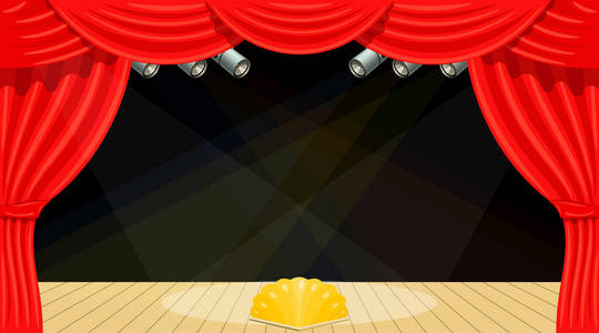 剧场幕布图片