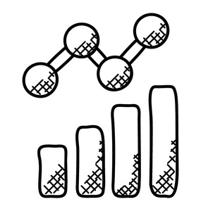 数据 Analyticsflat 矢量图标