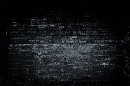 老黑墙背景.带有边框黑色小插图背景纹理.