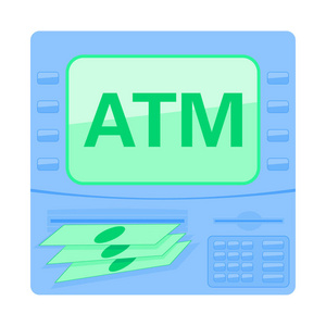 Atm 与钱图标