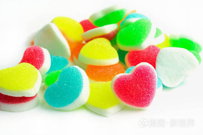 心糖果涂上糖心甜糖果色彩s
